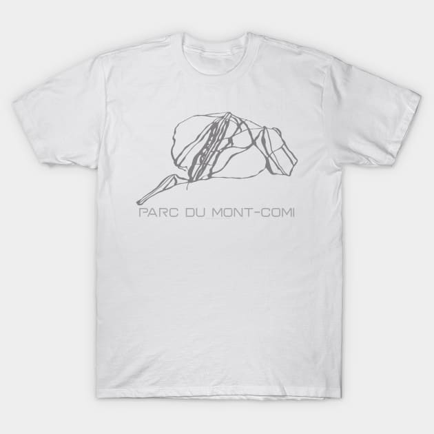 Parc du Mont-Comi Resort 3D T-Shirt by Mapsynergy